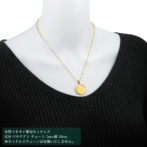 K24 純金 メダル コインペンダント クレオパトラ バステト 1/10oz シンプルフレーム