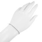 Pt850 プラチナ ロープ チェーン ブレスレット 2mm幅