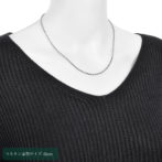 Pt850 プラチナ ロープ チェーン ネックレス 2mm幅