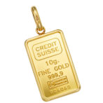 K24 純金 インゴット ペンダント リバティ 自由の女神 10g シンプルフレーム