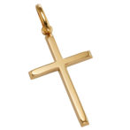 K18 ゴールド クロス ペンダントトップ No.01