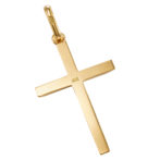 K18 ゴールド クロス ペンダントトップ No.01