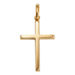 K18 ゴールド クロス ペンダントトップ No.01