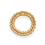 K18 喜平リング 12面トリプル 3.1mm幅 ソフトタイプ