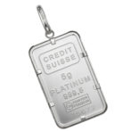 Pt999 プラチナ インゴット ペンダント リバティ 自由の女神 5g Pt900 シンプルフレーム 爪枠