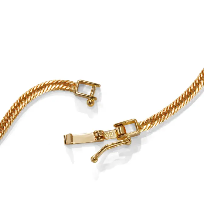 18金 K18 喜平ネックレス 12面トリプル 6g 50cm 2.2mm幅