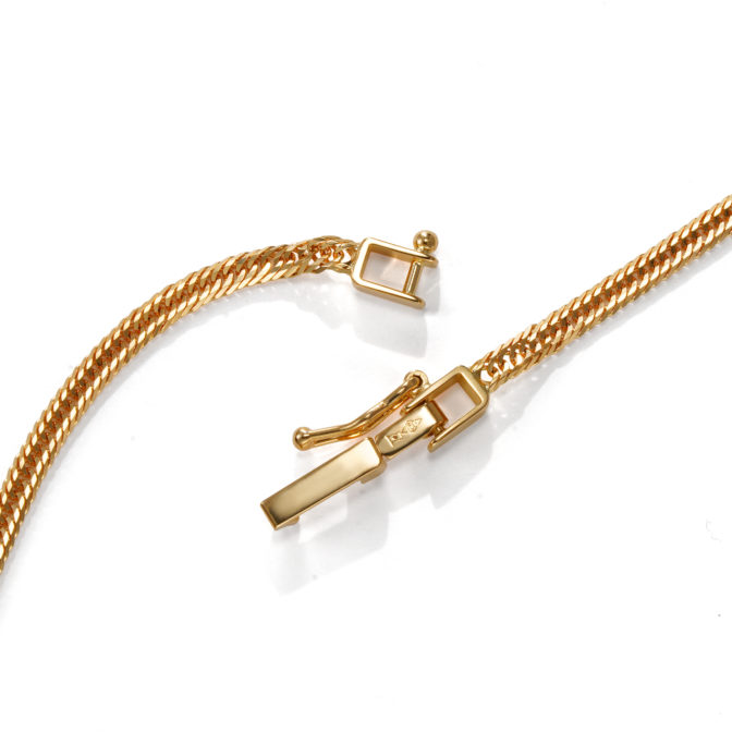 18金 K18 喜平ネックレス 12面トリプル 6g 50cm 2.2mm幅