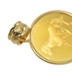 K24 K18 コインペンダント パンプ ホース ホースシュー 2.5g シンプルフレーム