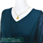 K24 K18 コインペンダント パンプ ホース ホースシュー 2.5g シンプルフレーム